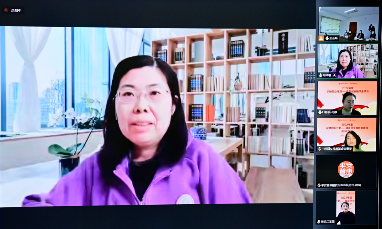中国农科院农业经济与发展研究所研究员孙炜琳发言