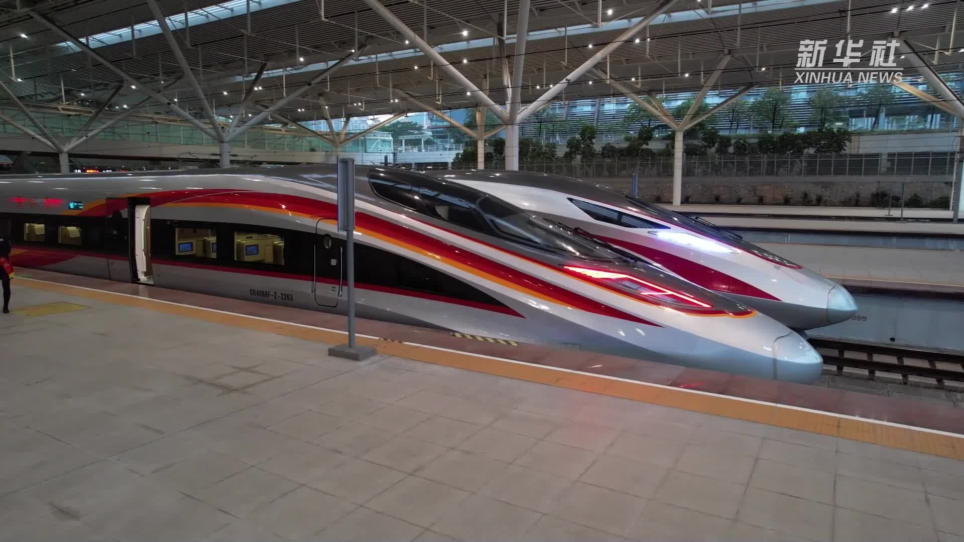 大湾区首发!复兴号智能型动车组来了_凤凰网视频_凤凰网