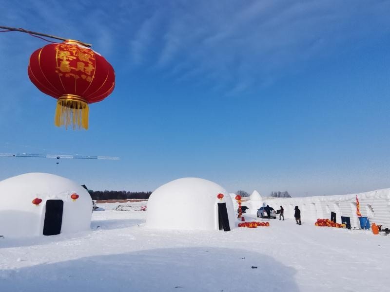 梅河口雪景图片图片