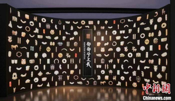 良渚博物院的新展览“郁郁乎文哉——西周晋国玉器精品展”。　良管委供图