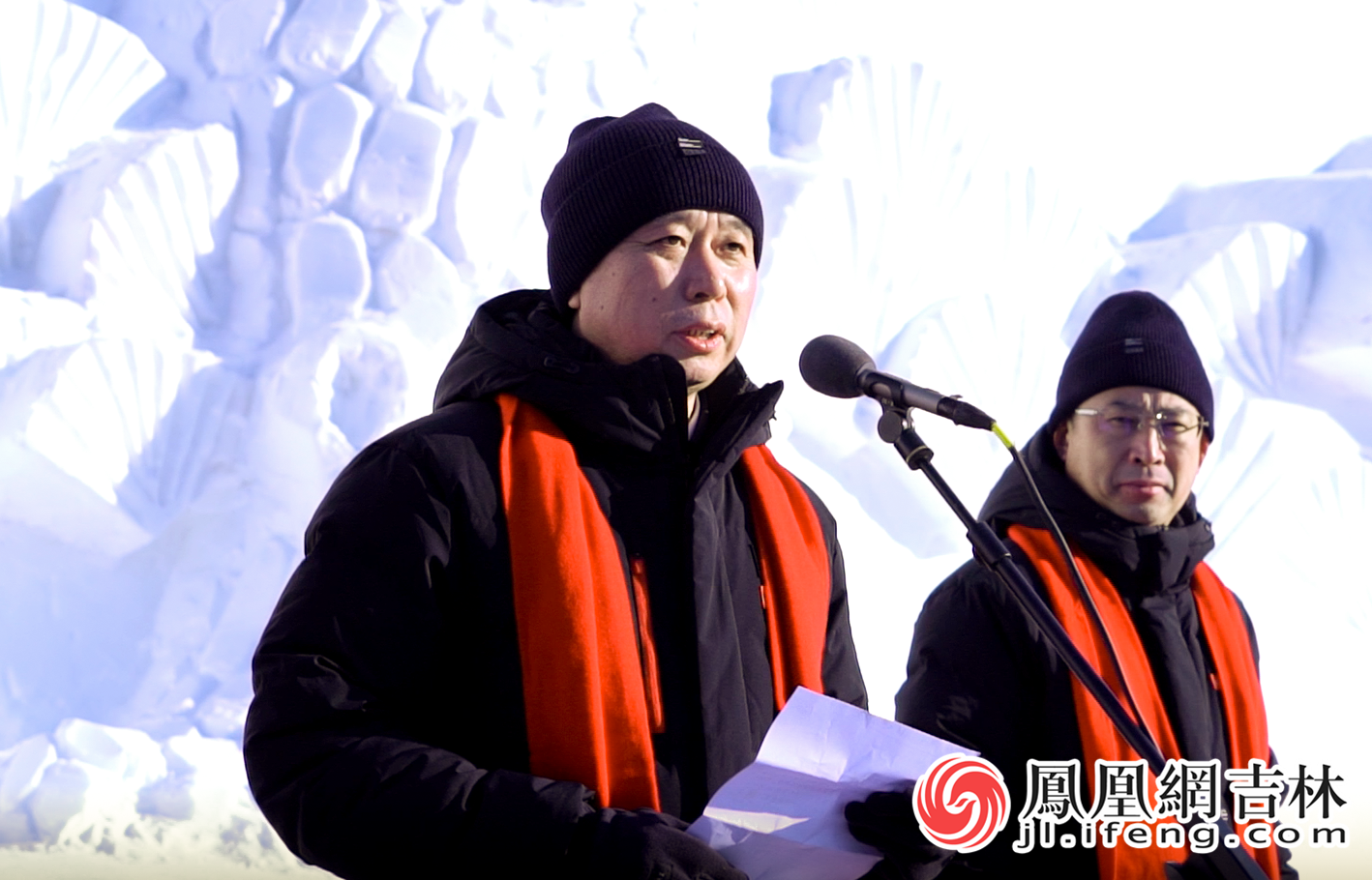 长春市副市长赵显在开幕式上致辞。