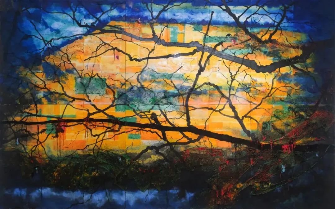 邵泳 《再蓝田-千年蓝天对话王维之二》