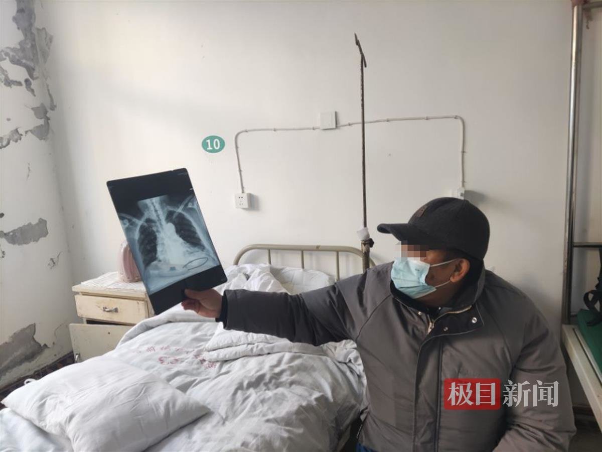 在寺前镇卫生院住院的患者吴先生