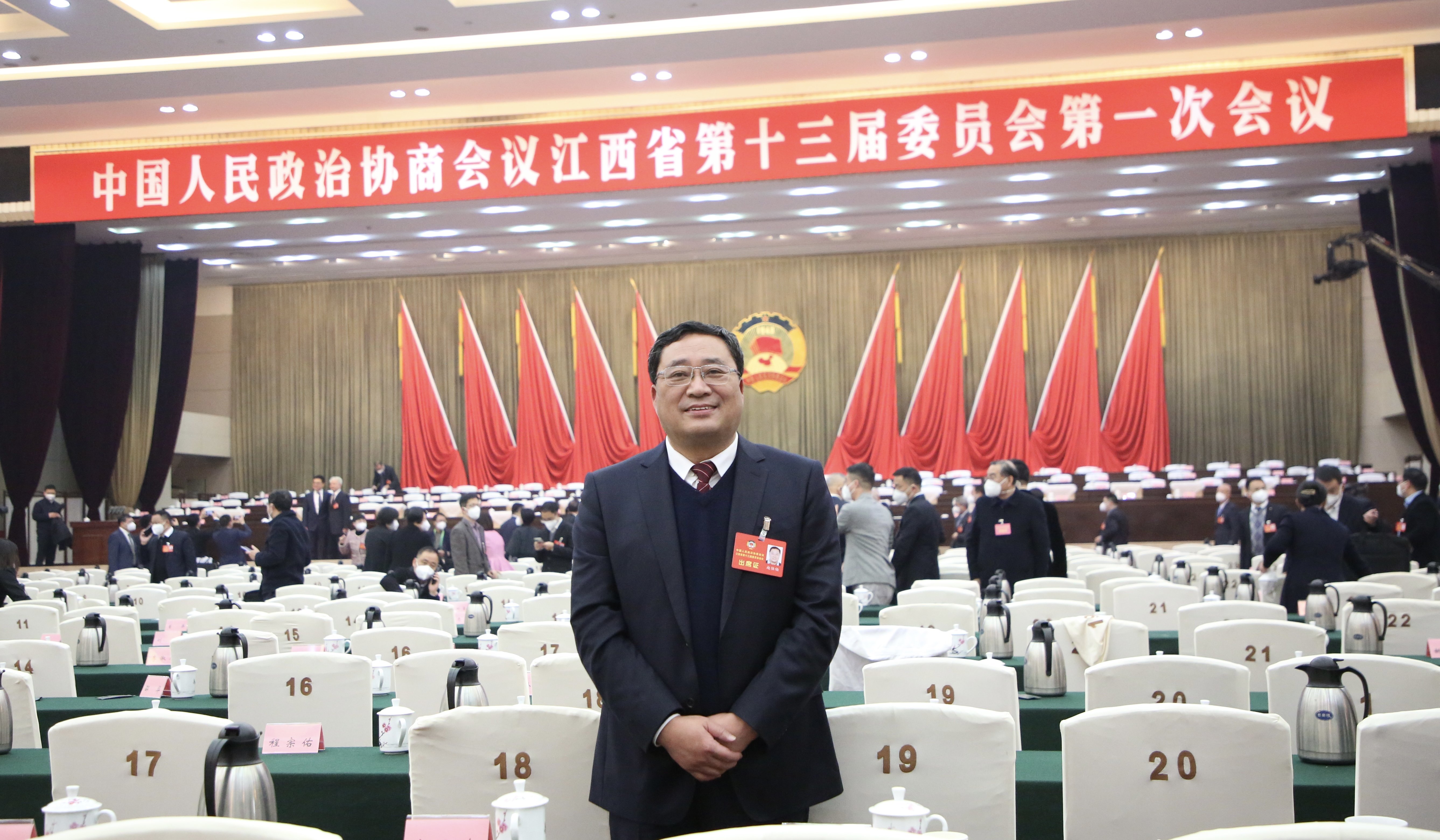 江西省政协委员、豫章师范学院党委书记赵恒伯