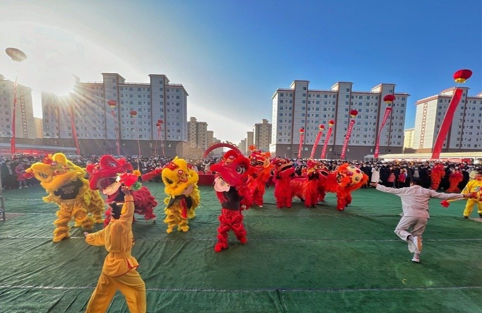 民乐:耍社火迎新春 红红火火过大年凤凰网甘肃_凤凰网
