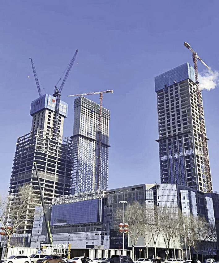 华润中心项目建设正酣，将成为城市“新地标”。