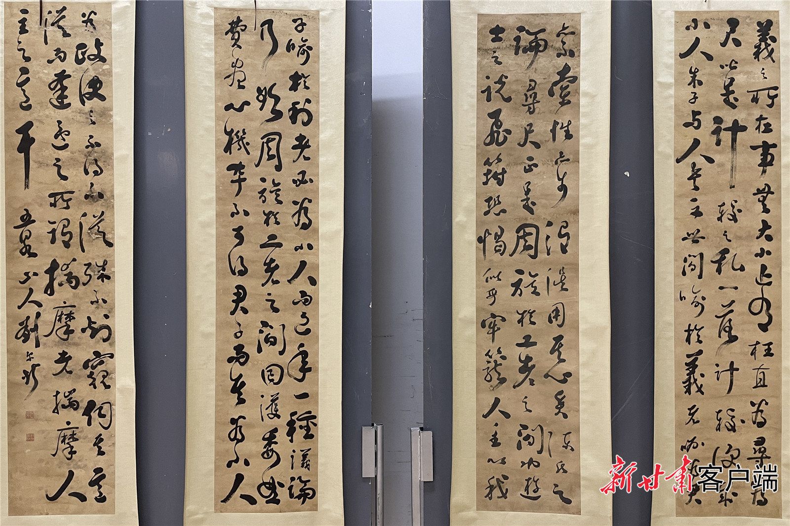 陇原名家书画作品荟萃 上百幅真迹亮相金城凤凰网甘肃_凤凰网