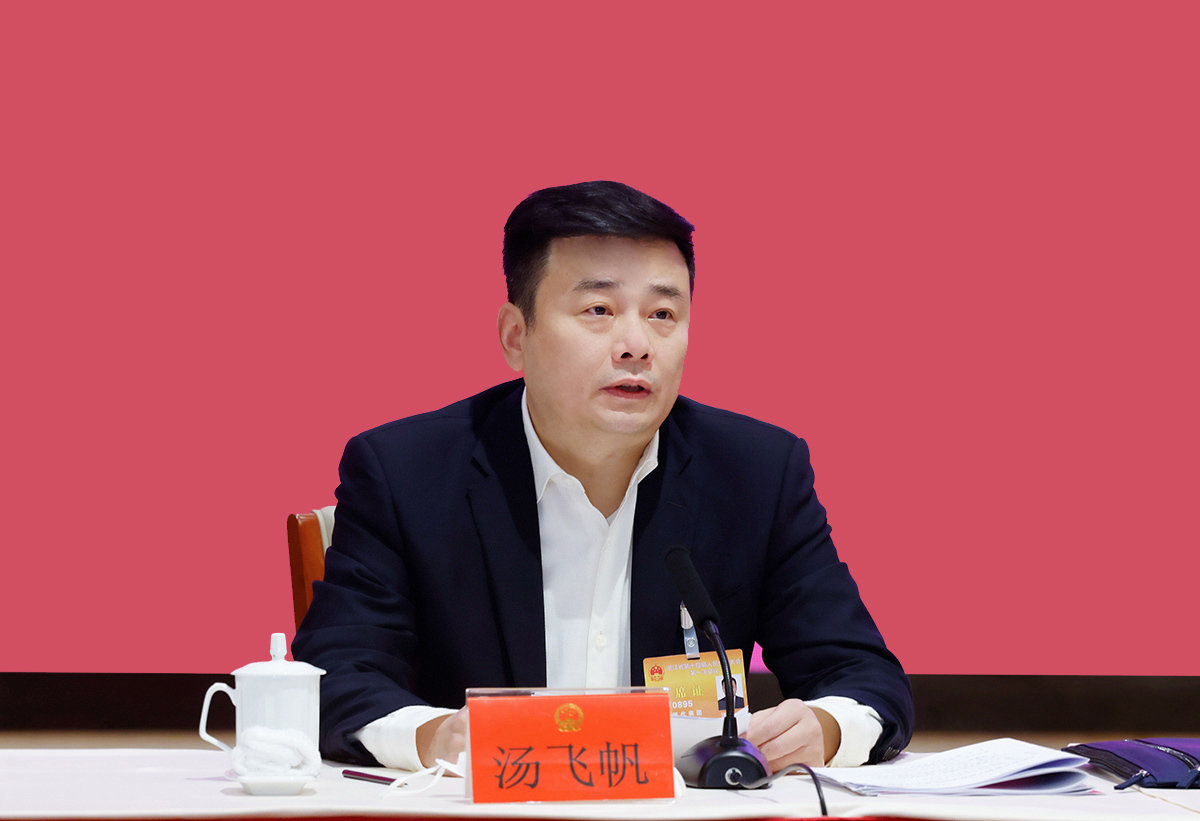 汤飞帆在参加宁波代表团审议时表示勇挑大梁勇补短板勇探新路勇于变革