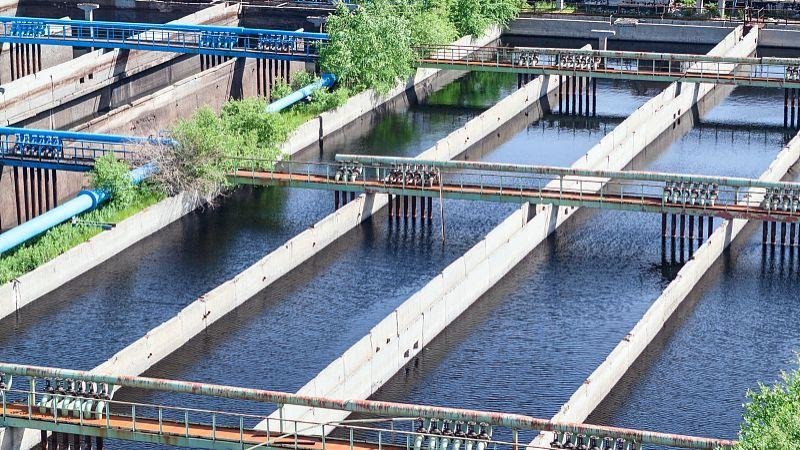 高密度水产养殖池。