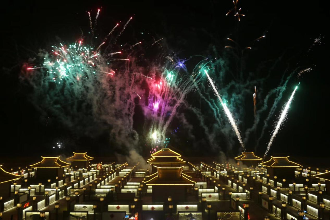 省级非物质文化遗产甘州九曲黄河灯阵资料图