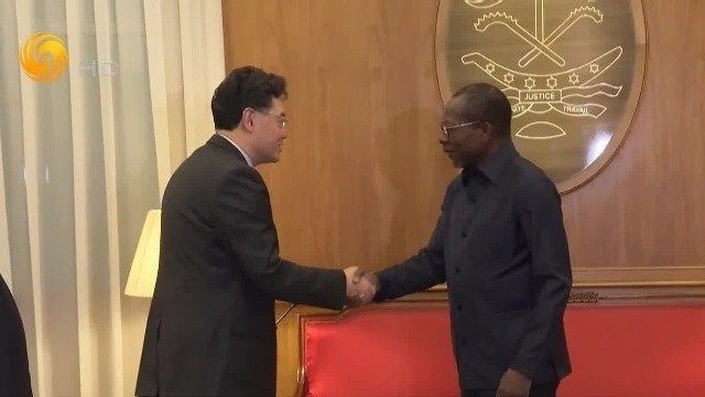 贝宁总统会见中国外交部长秦刚：将继续作中国坚定可靠的朋友