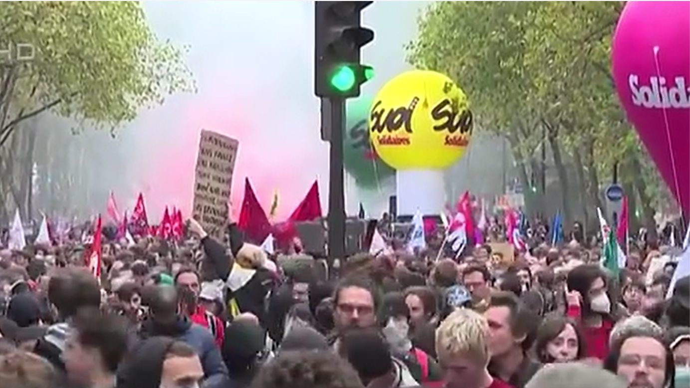GNEWS - 法国巴黎库尔德人社区枪击案後再爆发示威