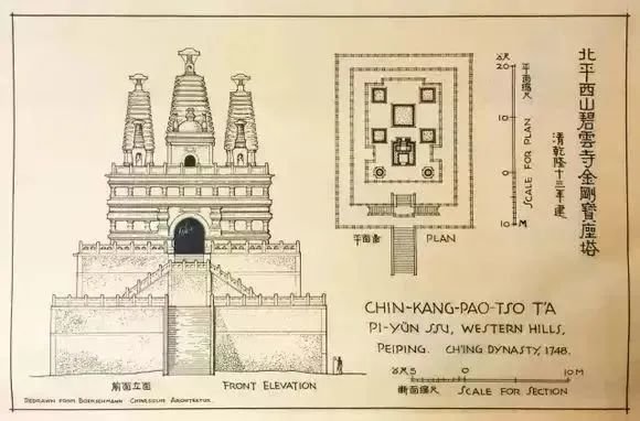 再看梁思成建筑手稿，感受古建之美_十愿网