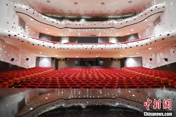 广州粤剧院新址内的红线女大剧院。　林为诚 摄