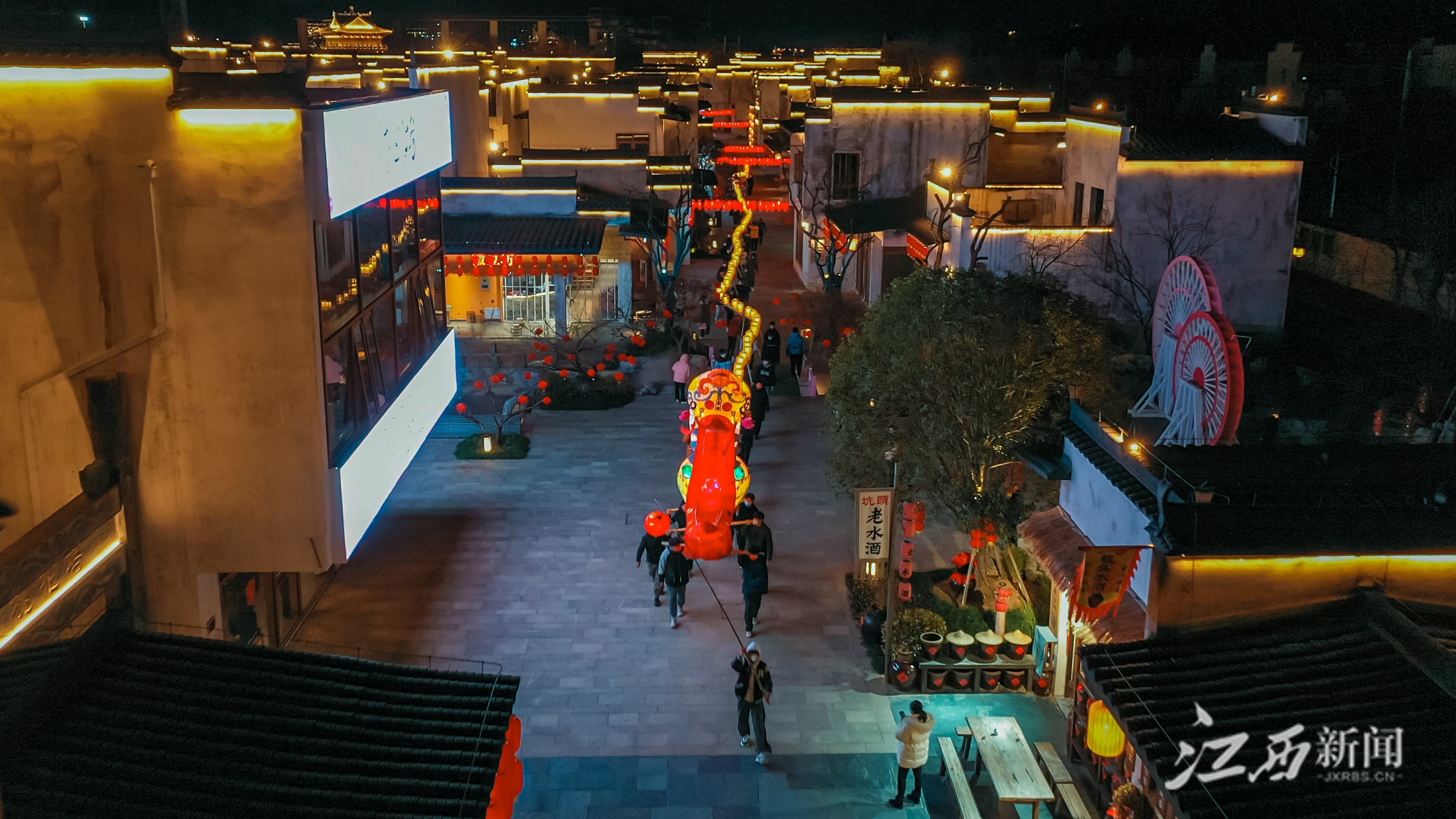 春节临近，婺女洲新年氛围已拉满（图）