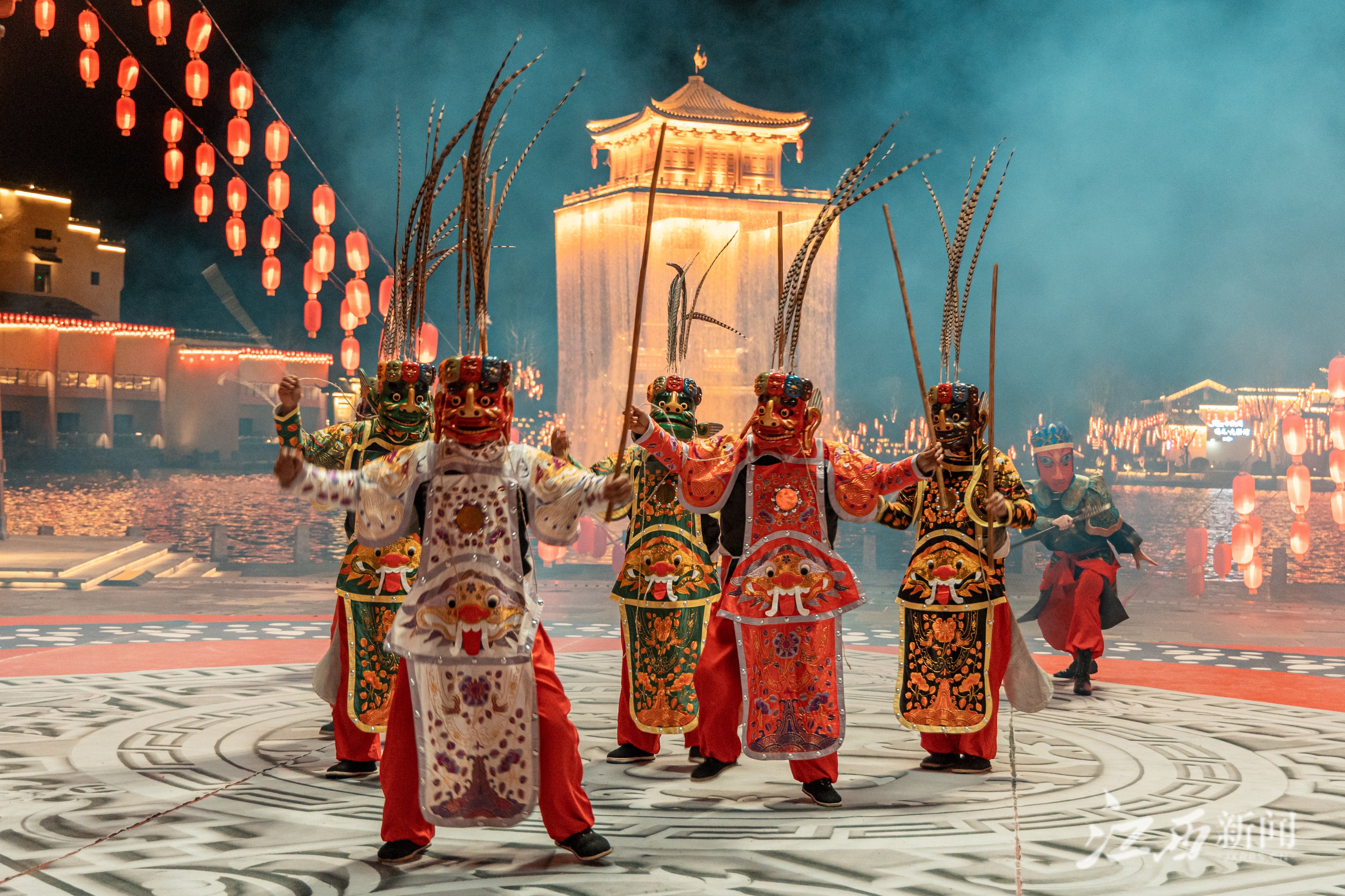 春节临近，婺女洲新年氛围已拉满（图）