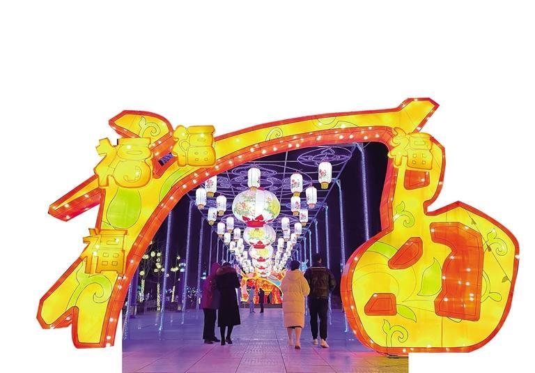 永登县“红市花灯” 葛强 摄