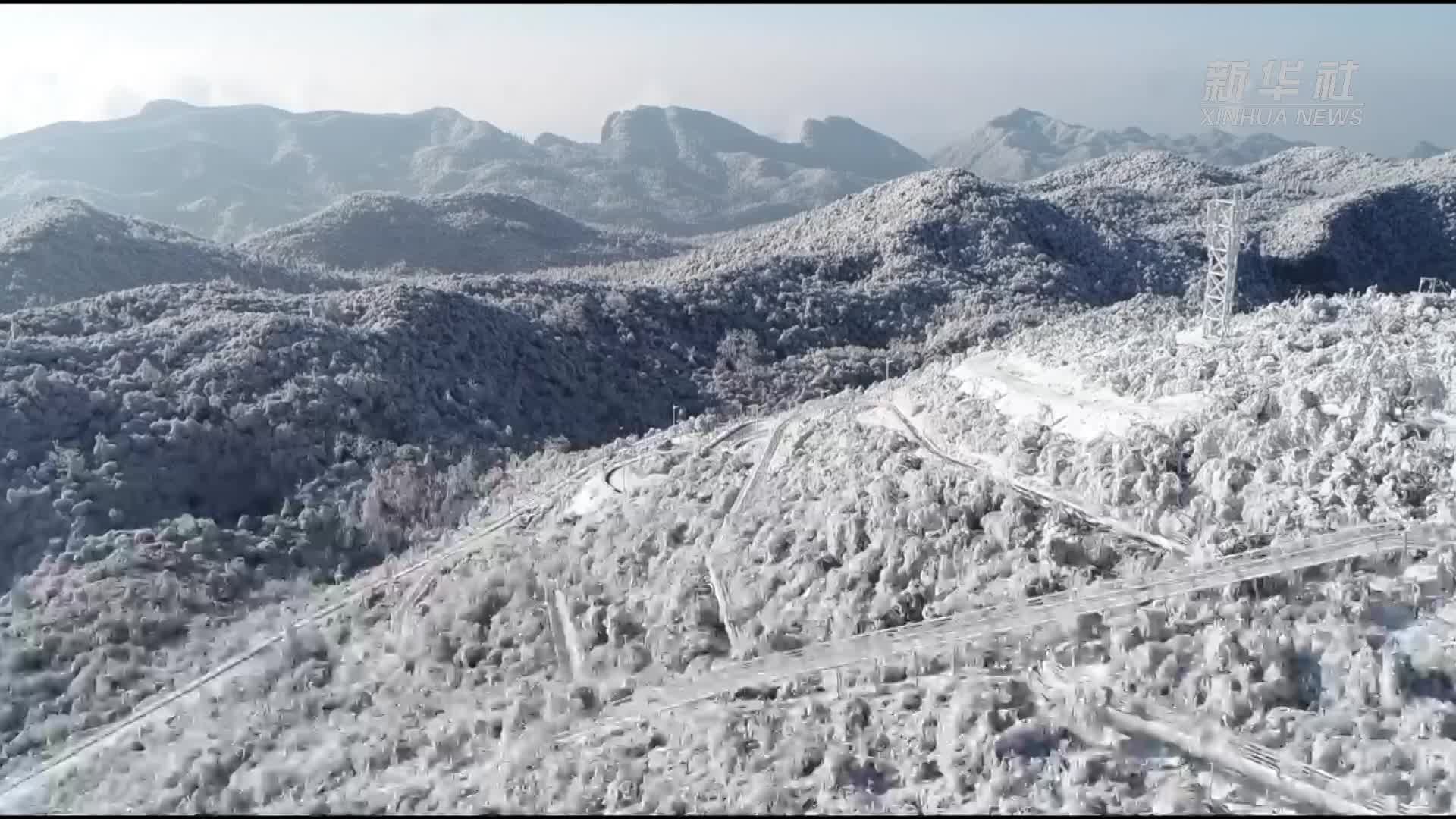 湖南张家界：冰雪经济释放“热效应”