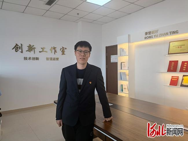图为黄亚磊创新工作室。