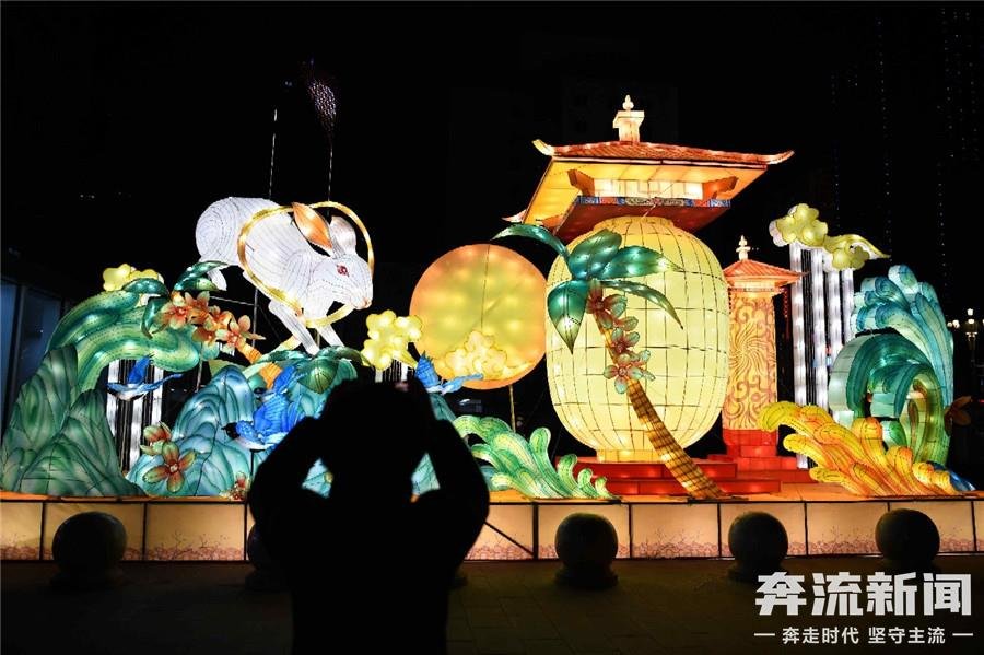 张灯结彩蒸“钱兔” 陇原大地春节“气氛组”已到位