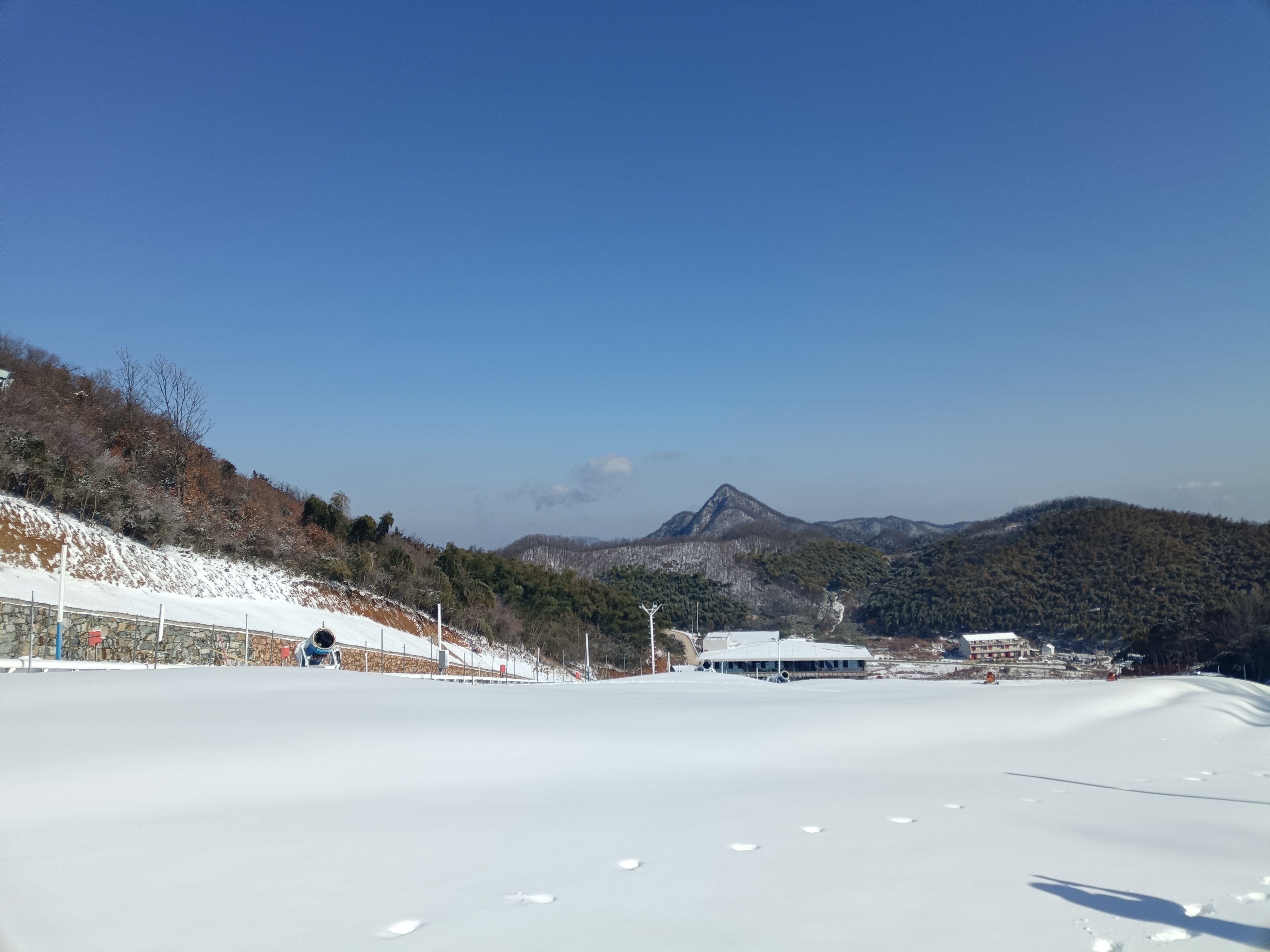 压油沟滑雪场图片