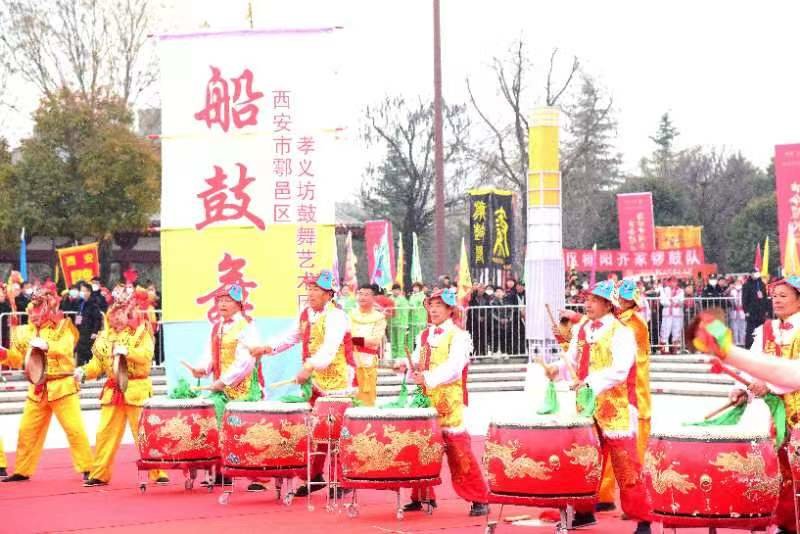 盛世中国年&middot;古今耀长安 2023西安市迎新春锣鼓大赛正月初五高陵开锣