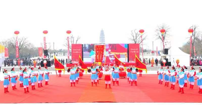 盛世中国年&middot;古今耀长安 2023西安市迎新春锣鼓大赛正月初五高陵开锣