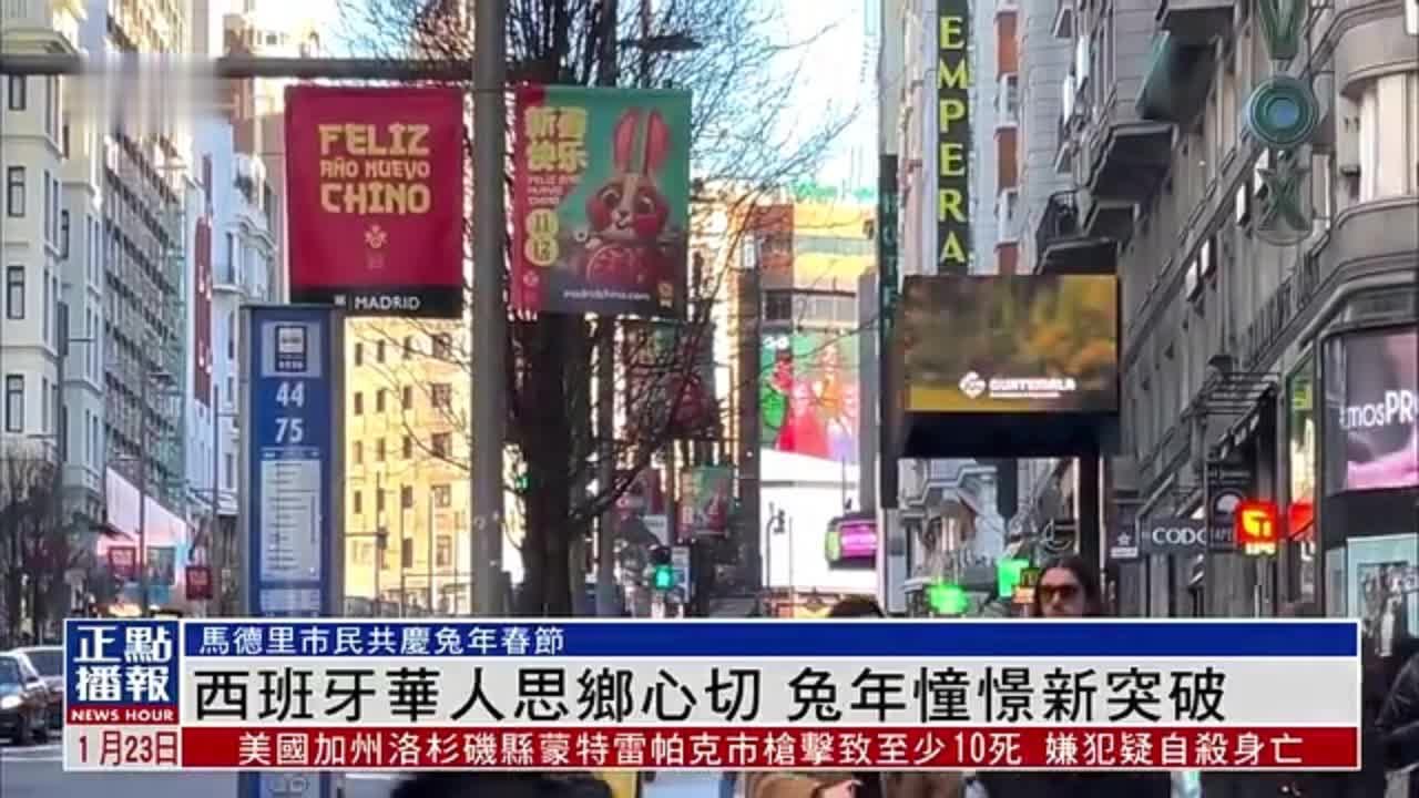 西班牙华人思乡心切 兔年憧憬新突破