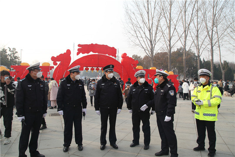 【春节我在岗】大年初一 商丘市公安局领导慰问一线执勤民警辅警