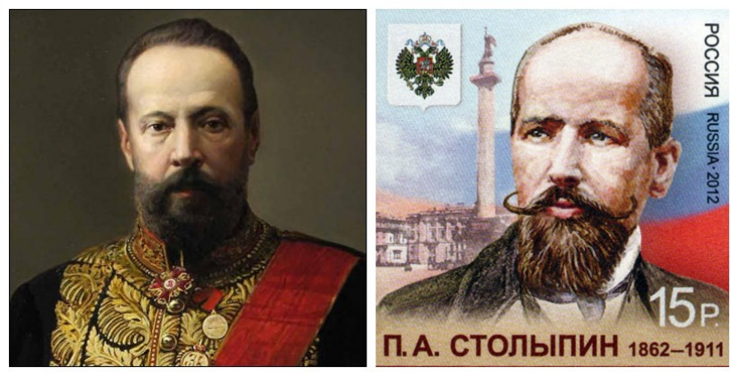 ▎谢尔盖•维特(Serge Witte)与彼得•斯托雷平(Petr Stolypin)