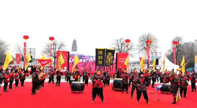 盛世中国年&middot;古今耀长安 2023西安市迎新春锣鼓大赛正月初五高陵开锣