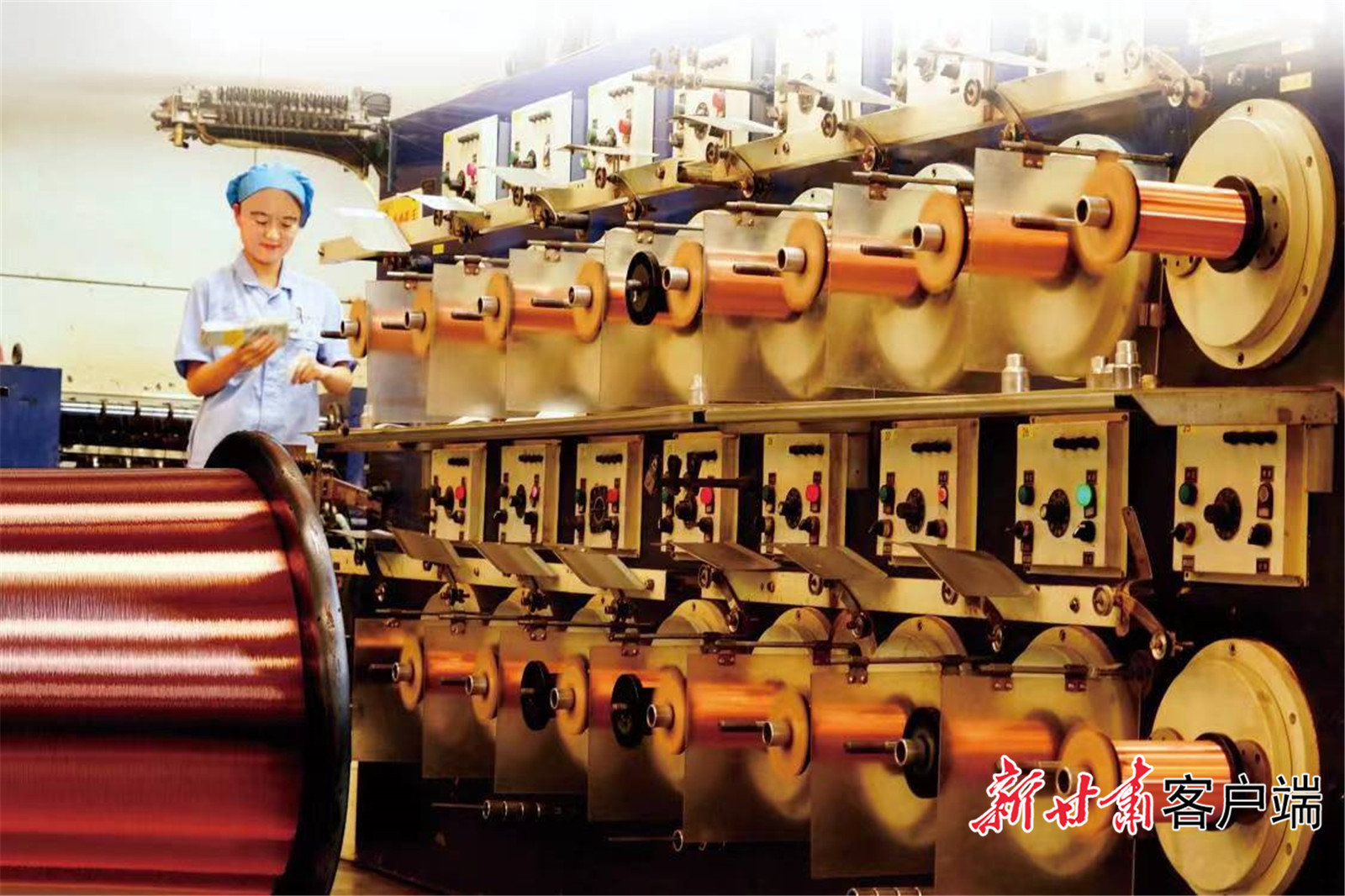 白银有色集团成功开发国际领先水平全系列的超微细电磁线，已具备2万吨产能规模。