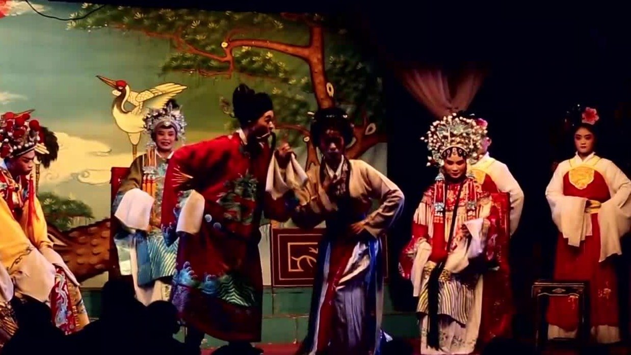 取圣火，唱“高甲戏”，福建安溪县金谷镇三元村的祭神大典有多隆重？