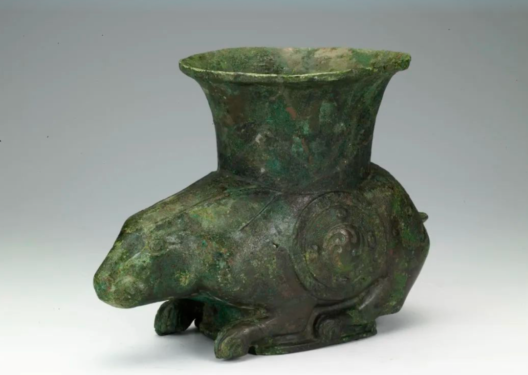 西周时期的兔尊。来源/山西博物院