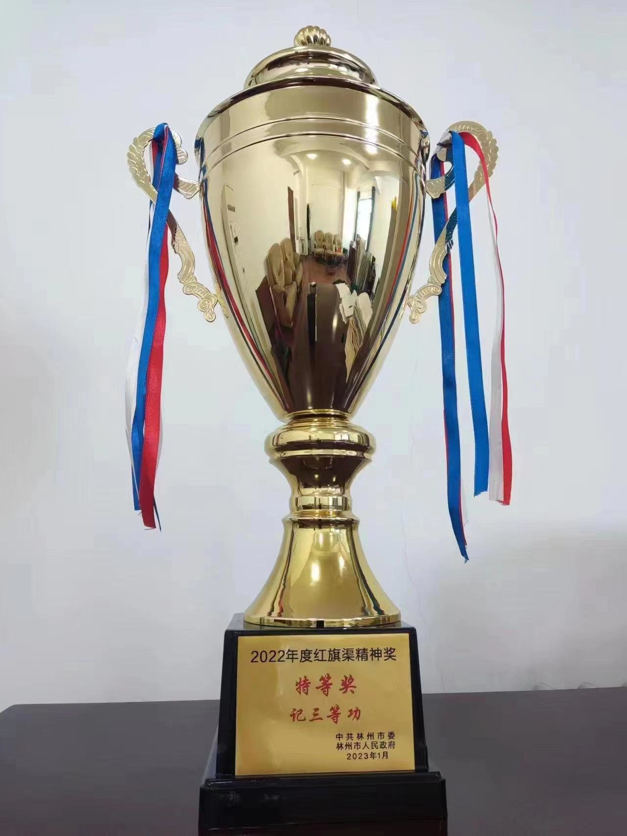 林州农商银行荣获林州市2022年度红旗渠精神特等奖并记三等功