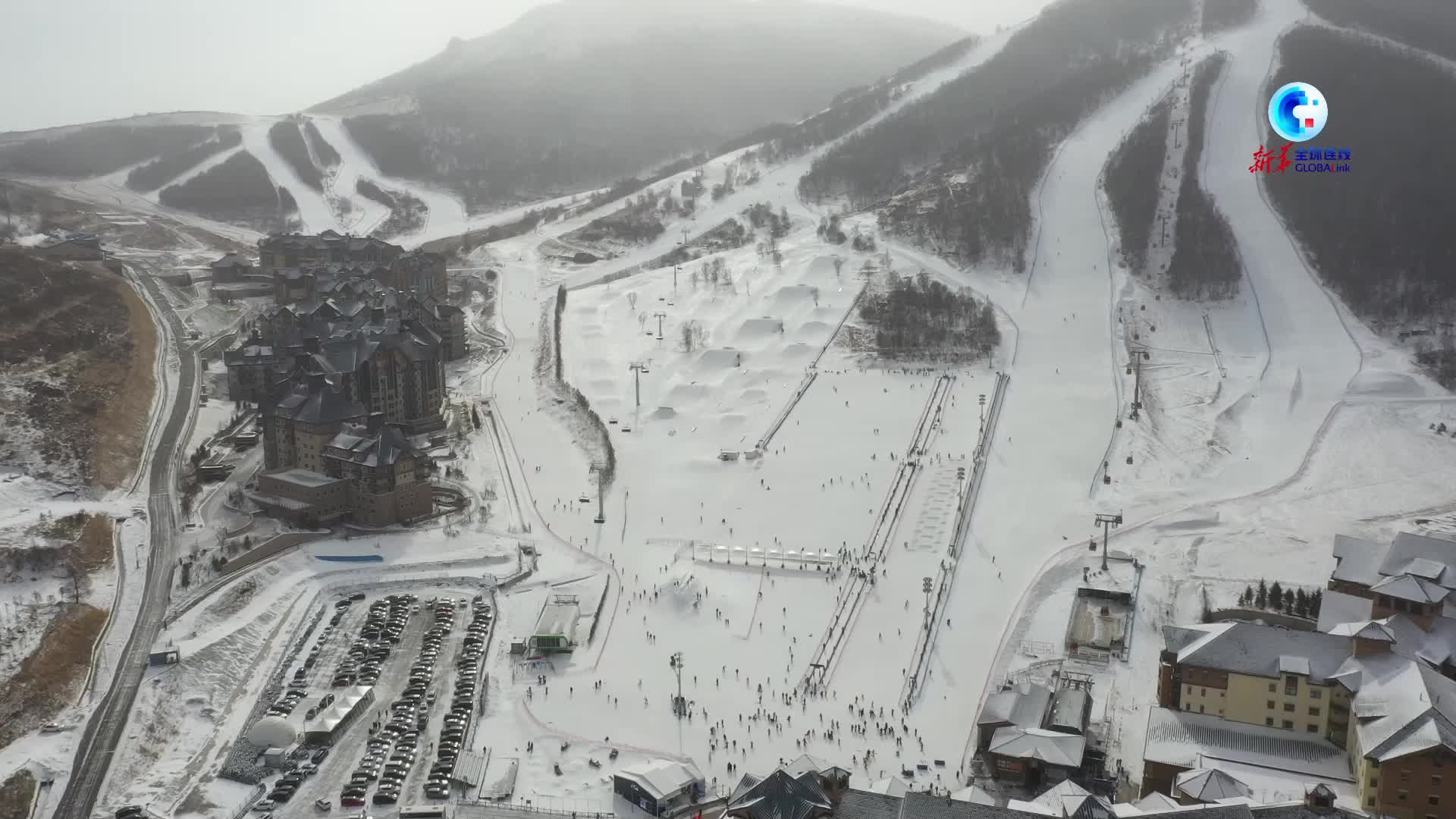 全球连线｜河北：滑雪场成春节出游“打卡地”