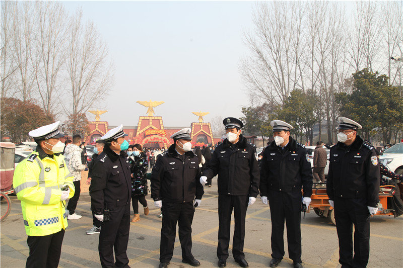 【春节我在岗】大年初一 商丘市公安局领导慰问一线执勤民警辅警