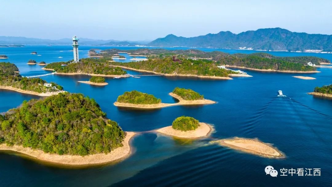 廬山西海。圖源：空中看江西