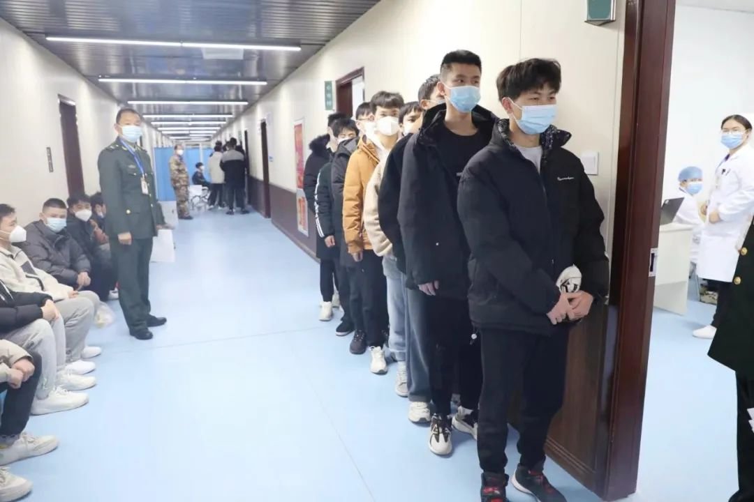 景德镇浮梁县启动2023年春节征兵体检工作