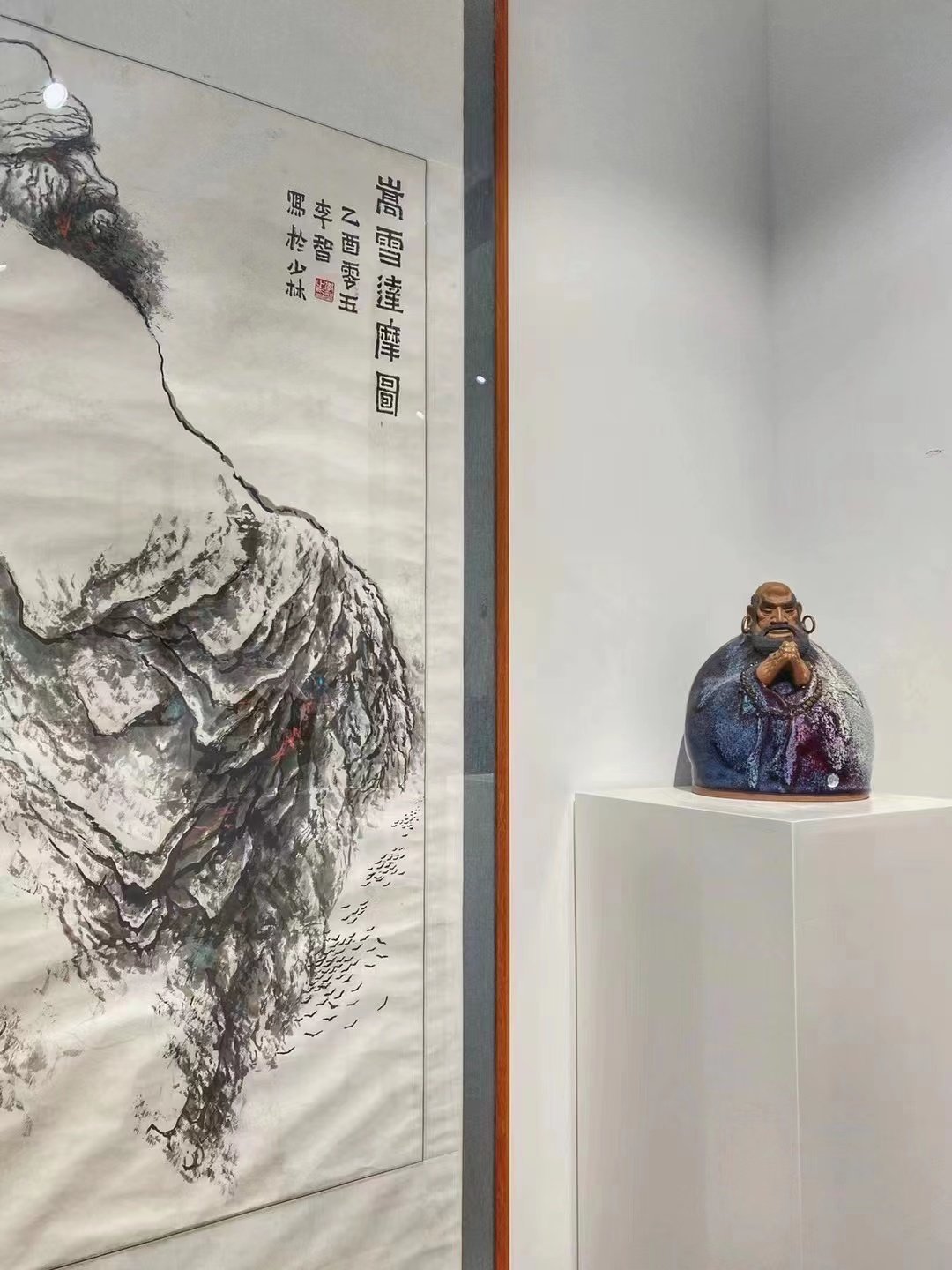 著名画家李智先生逝世:画中达摩,是禅也是缘