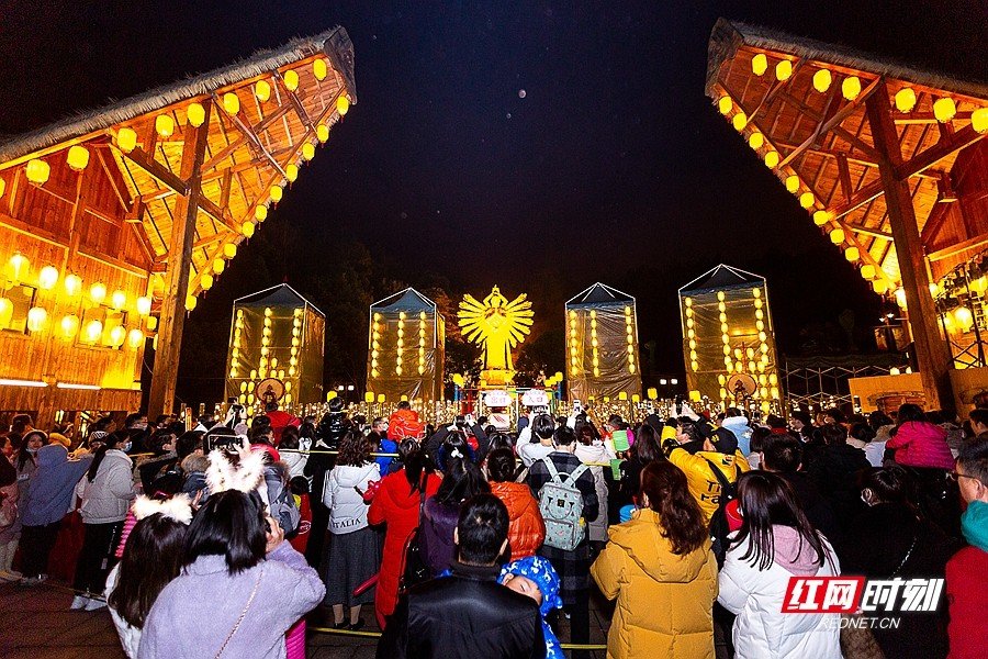 千手观音祈福大会。