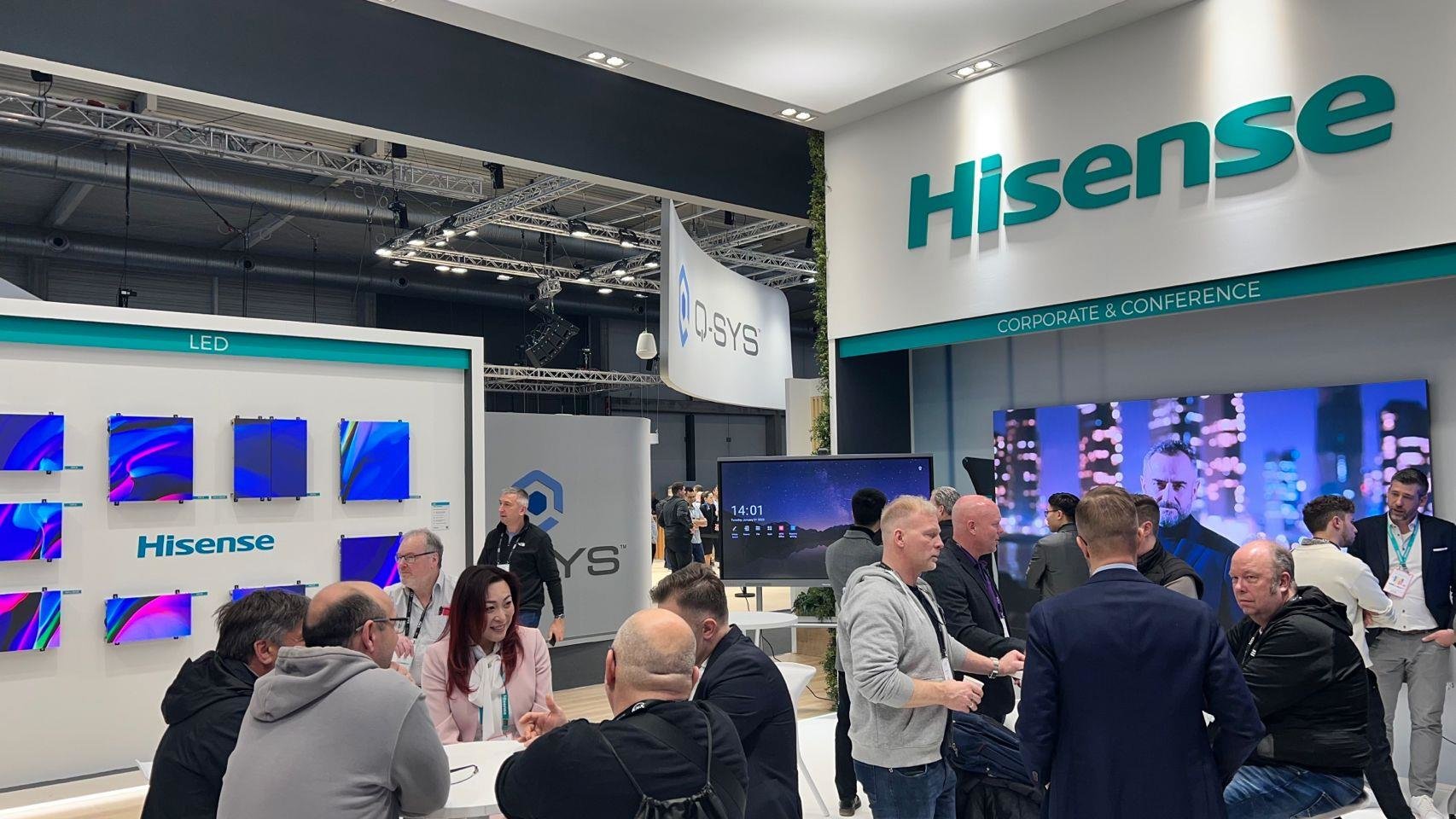 直击ISE 2023！海信商用显示产品阵容惊艳亮相