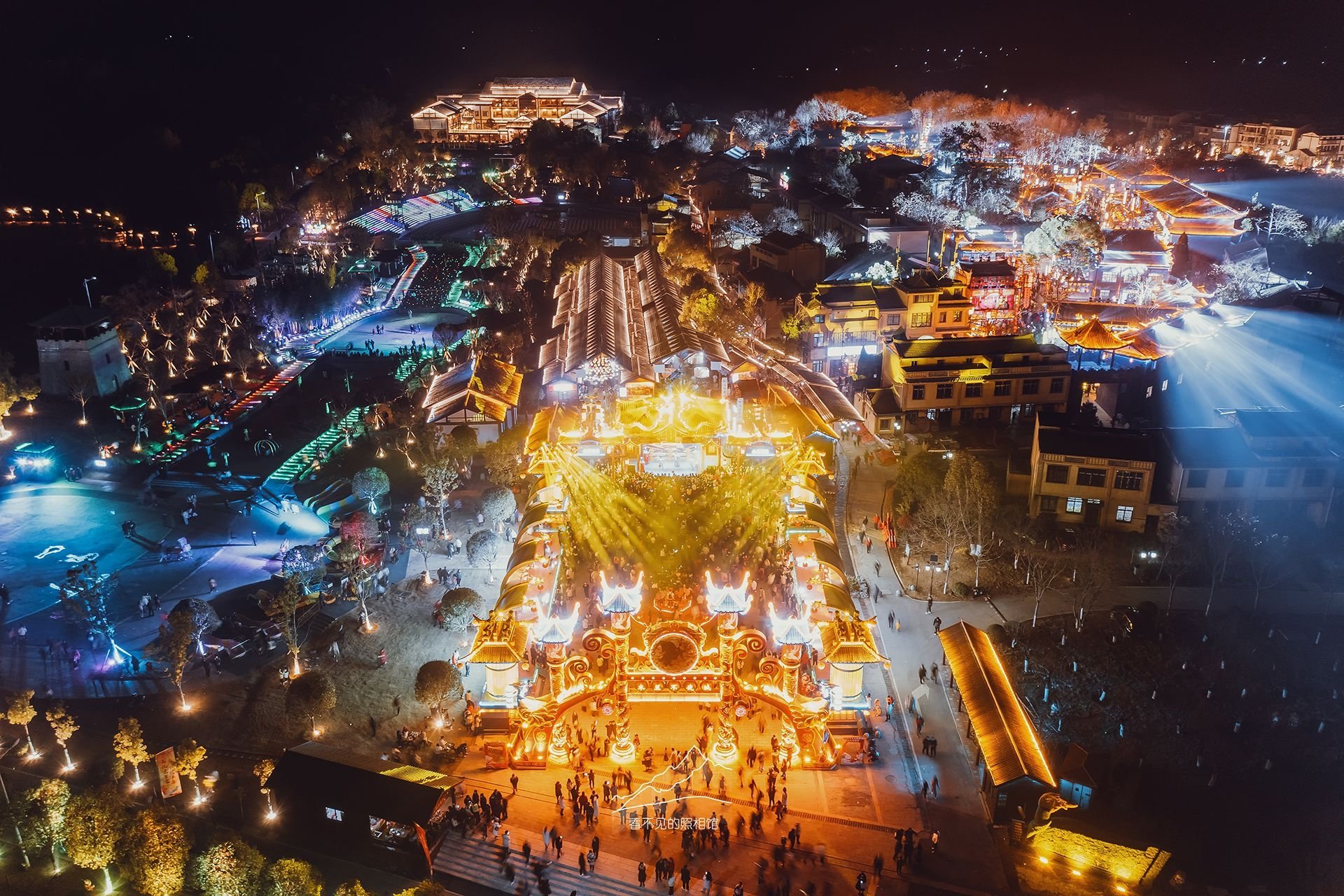 46万人次 木兰不夜城成现象级夜游地标凤凰网湖北_凤凰网