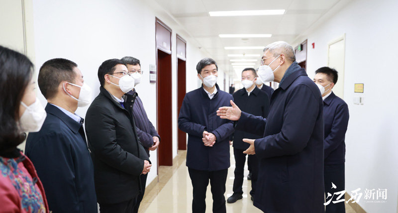 尹弘走访调研省委办公厅：善于跳出江西看江西 坚持对标中央办公厅