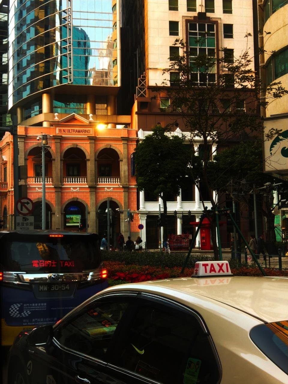 柳君拍摄的澳门街景。