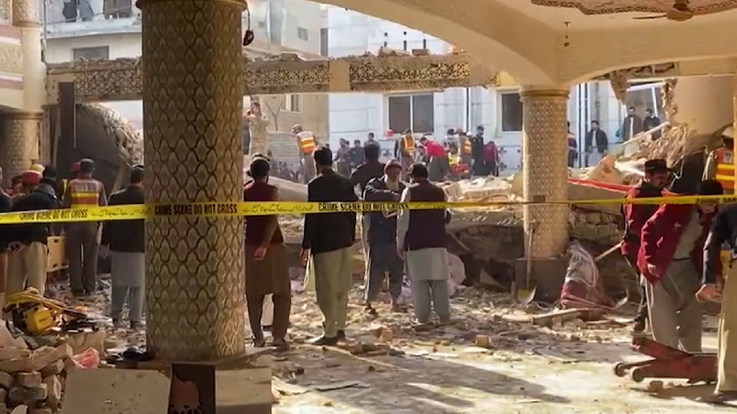 巴基斯坦清真寺自杀式炸弹袭击致59人死亡，150多人受伤_全球速报_澎湃新闻-The Paper