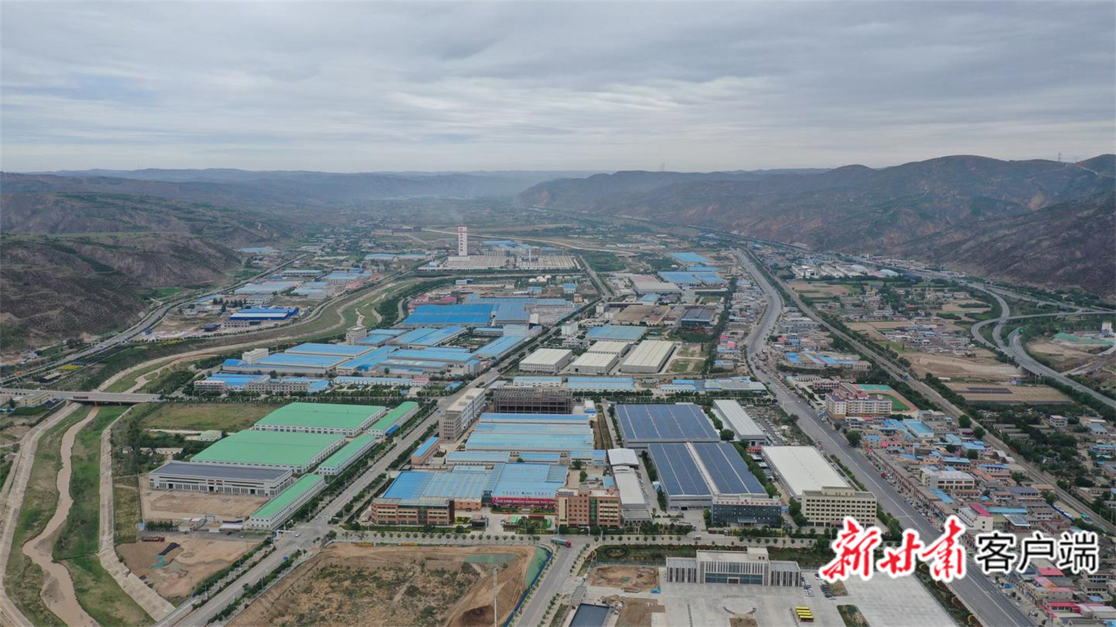 甘肃定西经济开发区全景（资料图）