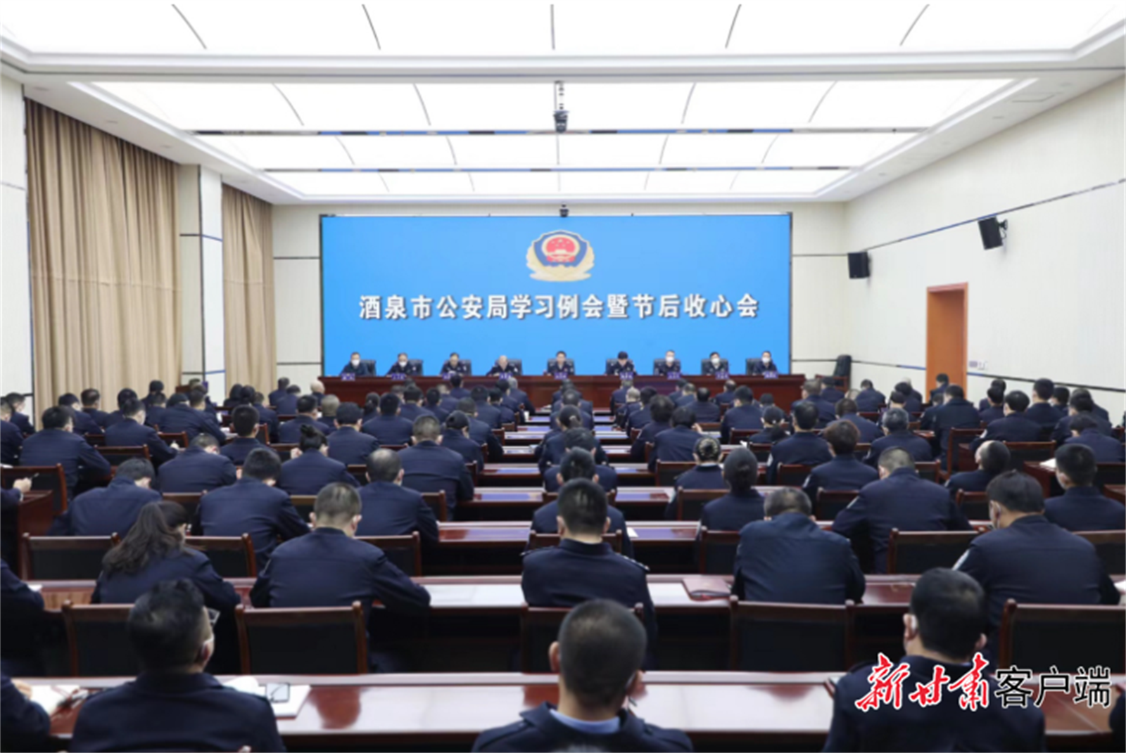 新年首月破案上百起！酒泉市公安“成绩”亮眼