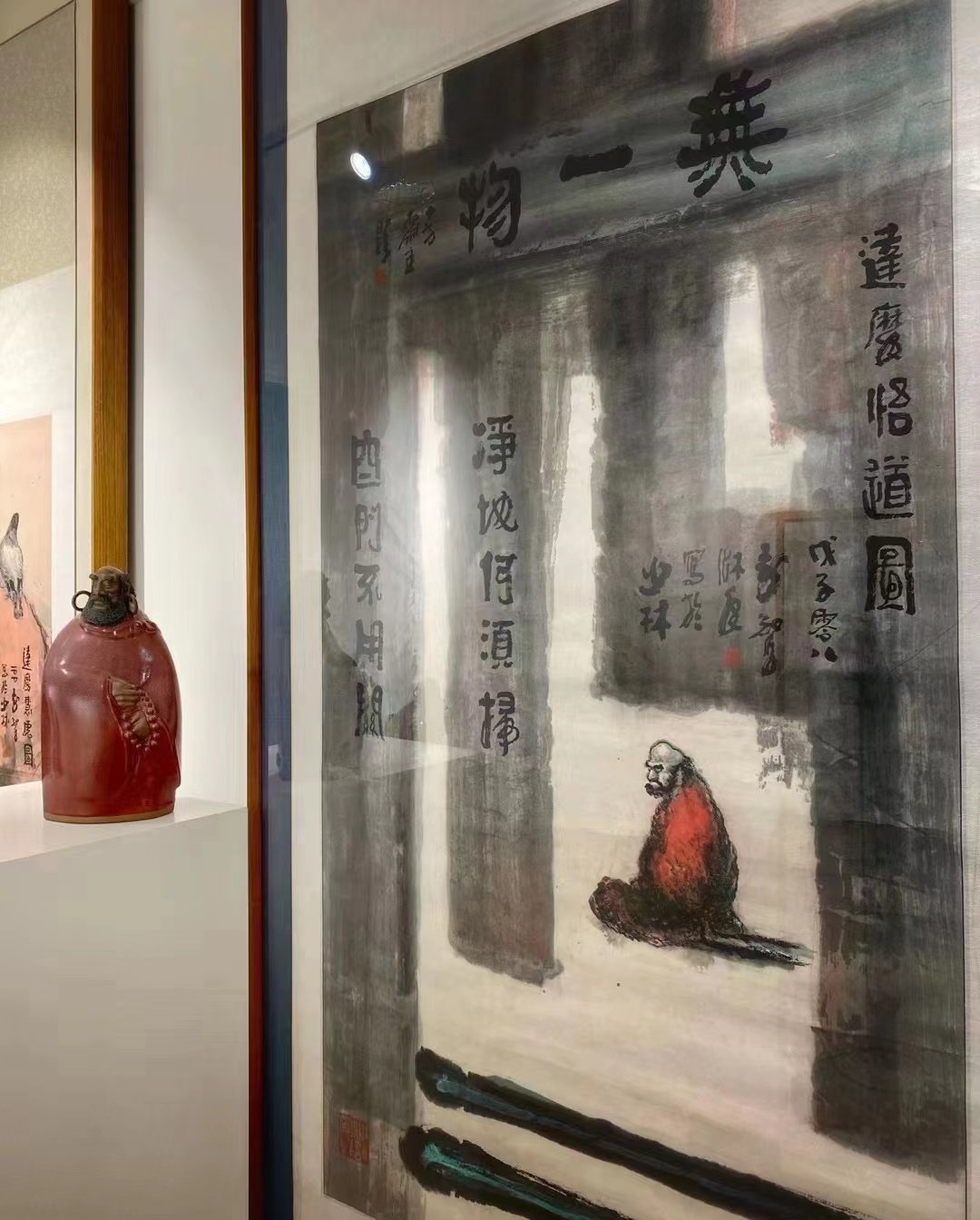 著名画家李智先生逝世:画中达摩,是禅也是缘