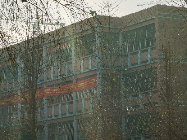 衡水二中本部的教学楼。摄影:林樾